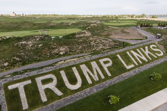 Trump's company sues NYC for canceling golf course deal