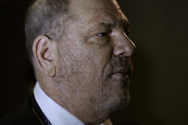 The Latest: NYPD detective's role cited in Weinstein case