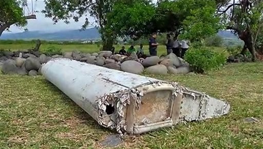 US official: Plane debris in Indian Ocean same type as MH370