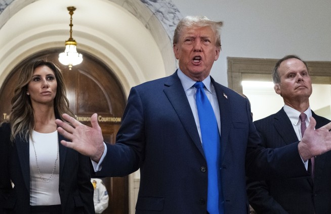 Trump seethes through the start of trial in New York lawsuit accusing him of lying about his wealth