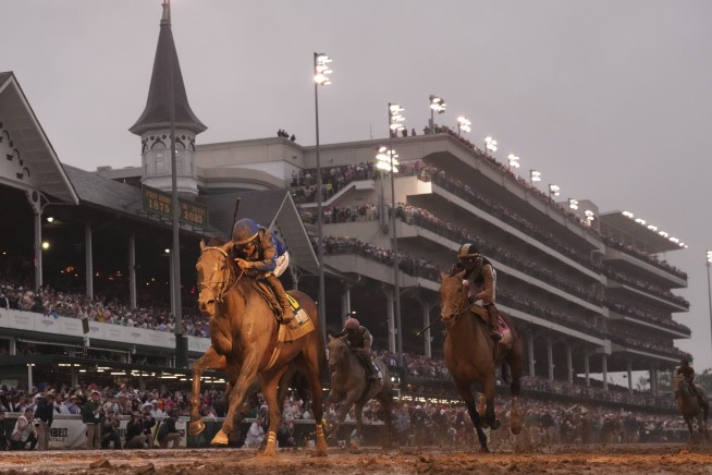 Kentucky Derby winner Sovereignty won't run in the Preakness, dashing Triple Crown possibility