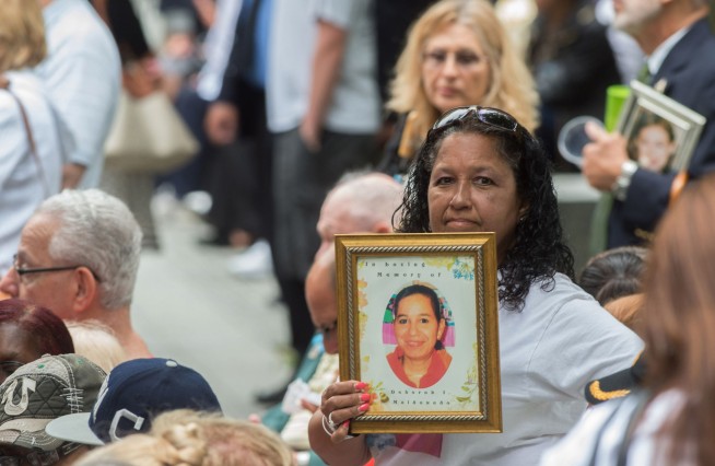 The Latest: 9/11 anniversary ceremony begins with silence