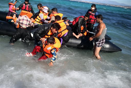 The Latest: 4 people drown off Greek island of Lesbos