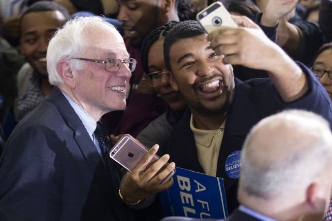 The Latest: Donald Trump rings up 'Late Show'