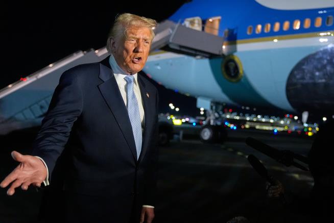 Trump says US may have discussions with Maduro as aircraft carrier arrives in Caribbean