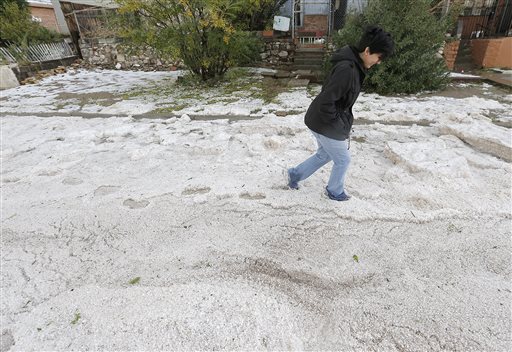 Heavy rain in West Texas floats some travel trailers away