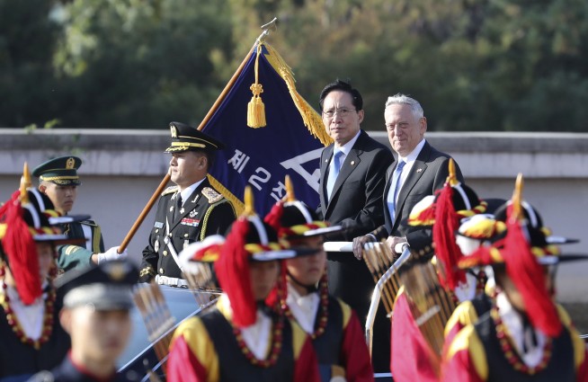 Pentagon chief says North Korea engages in 'outlaw' behavior