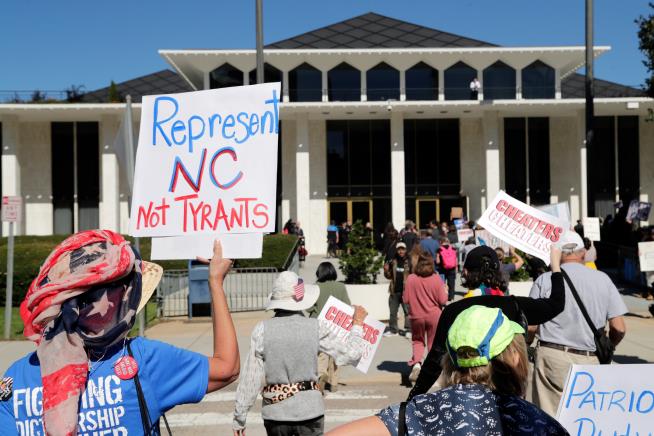 Judges allow North Carolina to use a map drawn in bid to give Republicans another US House seat