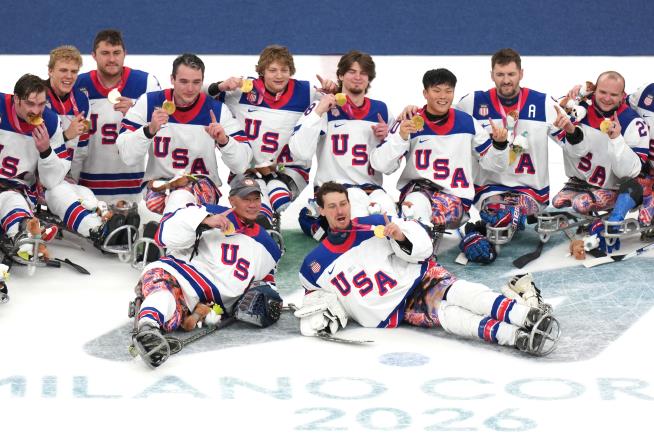 US beats Canada in Para ice hockey final to complete historic clean sweep in Olympics, Paralympics