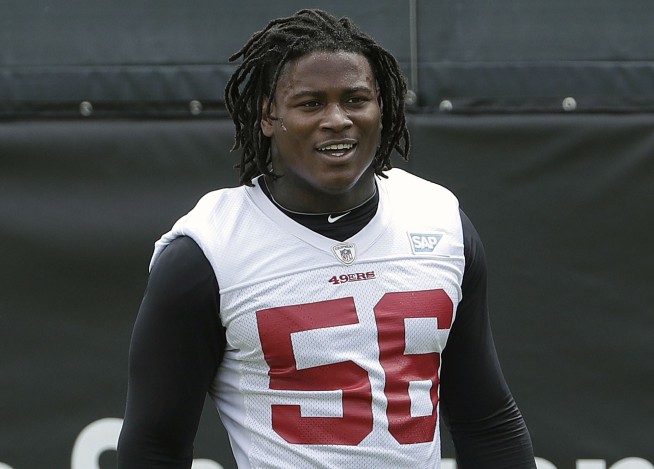 49ers release Reuben Foster after domestic violence arrest