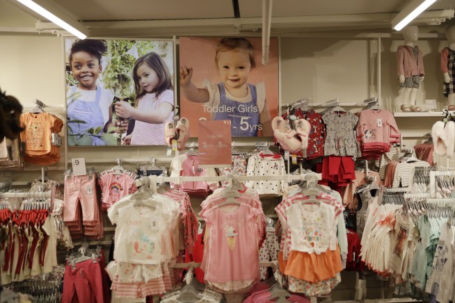 Toddler with Down syndrome models for British retailer