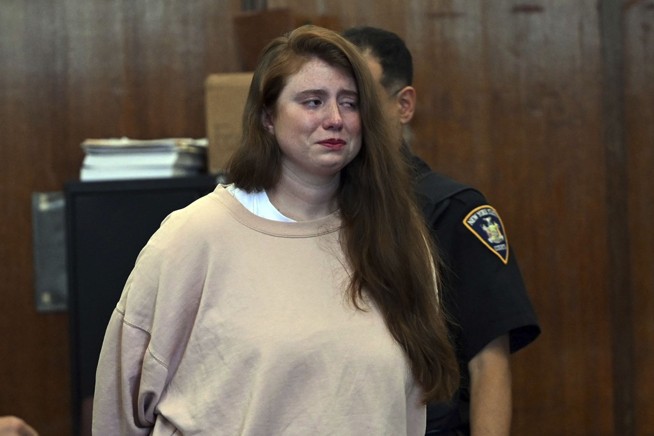 Woman pleads guilty to fatally shoving Broadway singing coach, age 87, avoiding a long prison stay