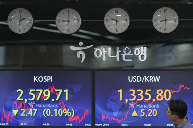 Stock market today: Asian markets are mostly lower as oil prices push higher