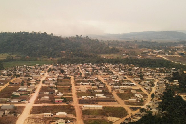 Crucial illegal road threatens Amazon rainforest