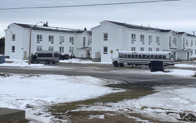 Passengers lodge in military barracks after Amsterdam to Detroit flight is forced to land in Canada