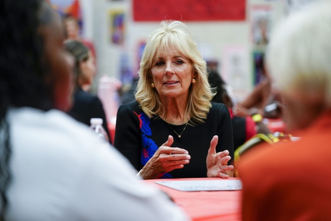 First lady Jill Biden talks cancer prevention on Newsmax