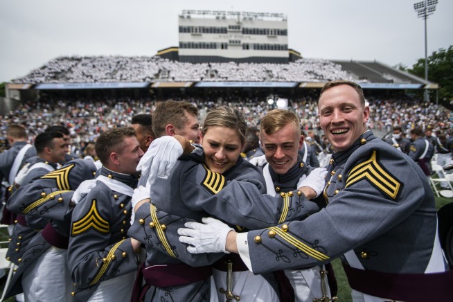 Defense Secretary tells West Point cadets they're ready