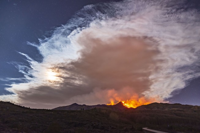 Mt Etna's latest eruptions awe even those who study volcanos