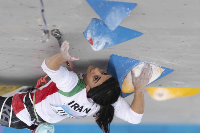Worry grows for Iran woman athlete who climbed without hijab