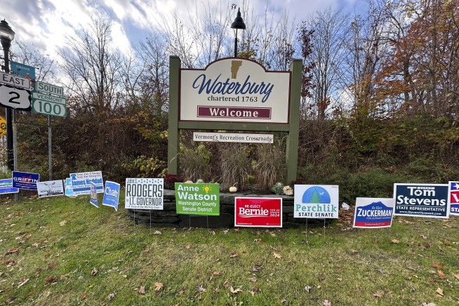 Sen. Bernie Sanders wins a fourth term representing Vermont