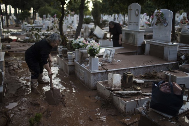 AP PHOTOS: Greece floods: 'the water took everything'