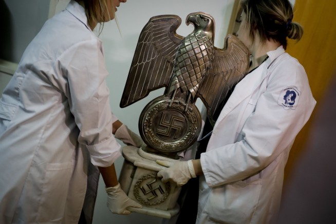 Hidden trove of suspected Nazi artifacts found in Argentina