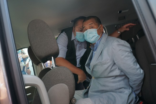 Hong Kong media tycoon Jimmy Lai arrested under security law