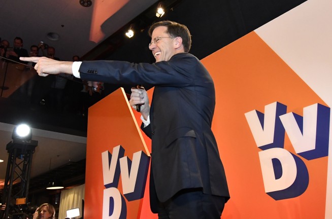 Exit poll: Dutch PM Rutte beats anti-Islam leader Wilders