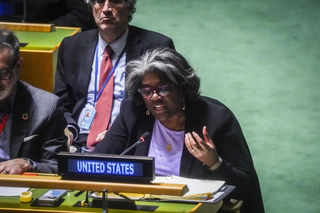 UN General Assembly votes overwhelmingly to demand a humanitarian cease-fire in Gaza