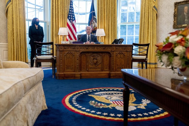 Biden sets May 1 target to have all adults vaccine-eligible