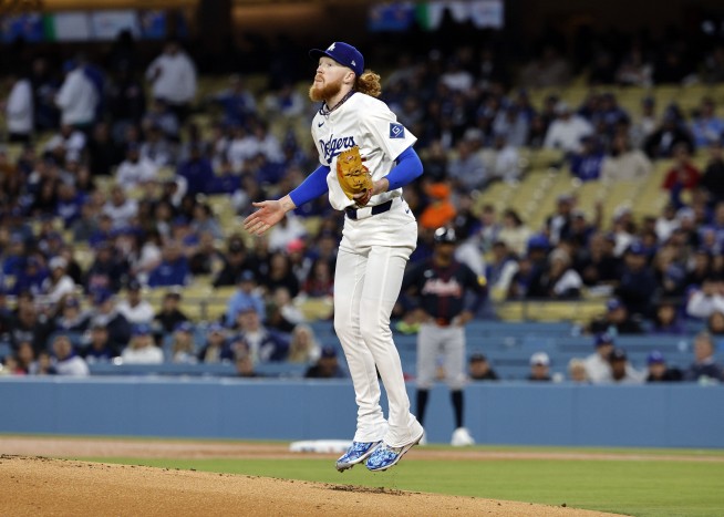After cheating death, Dodgers pitcher Dustin May makes his way back to the mound a changed man