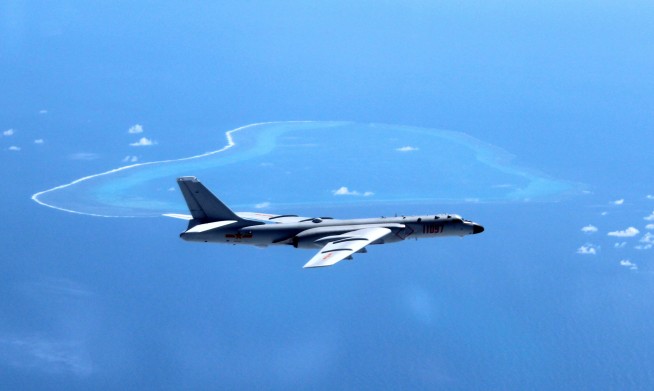 China lands bomber on South China Sea island for first time