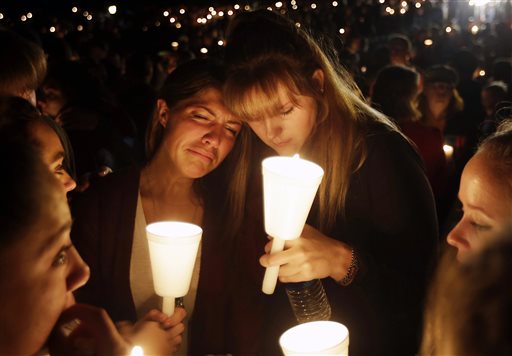 Strong support for guns in town shocked by college shooting