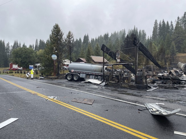 Officials identify 2 men killed in Idaho gas station explosion