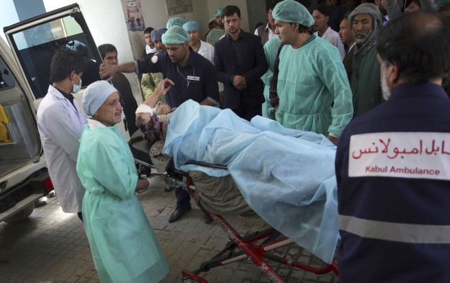 Islamic State suicide bomber kills 57 in Afghan capital