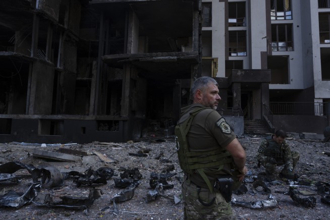 Russia strikes Kyiv as troops consolidate gains in the east