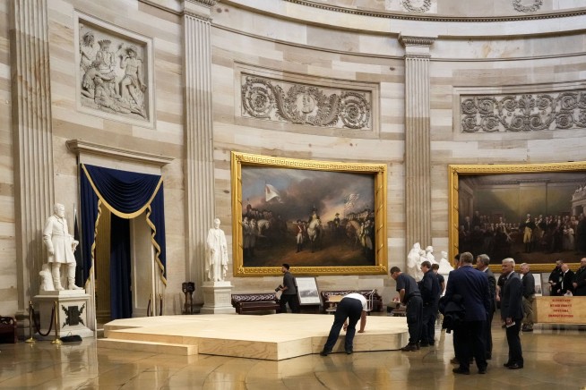 Trump's swearing-in will move inside the Capitol Rotunda because of intense cold weather