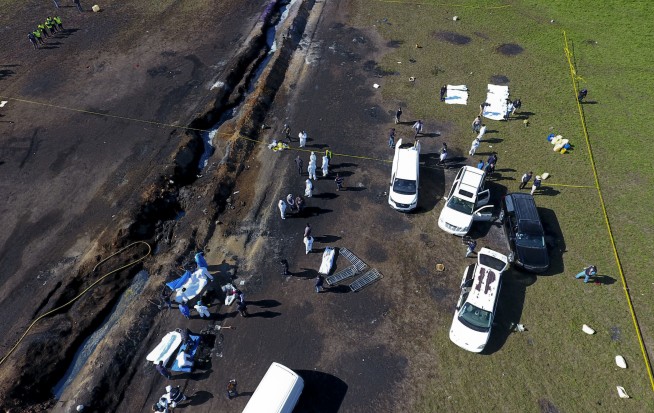 Death toll reaches 73 in Mexico fuel pipeline fire horror