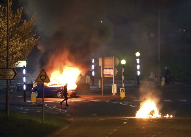 Northern Ireland police appeal for calm after violent unrest