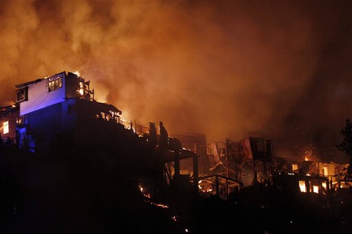 Chile: 16 dead, toll rising in Valparaiso fire