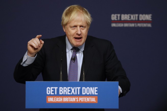 UK’s Boris Johnson has one thing on his mind: Brexit now