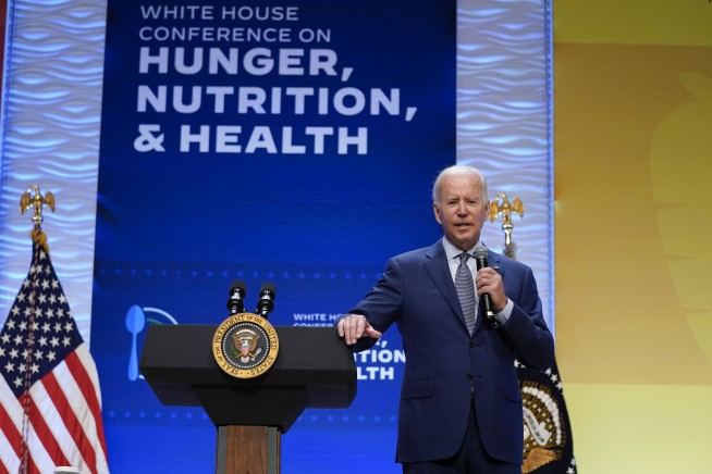 Biden on ending hunger in US: 'I know we can do this'