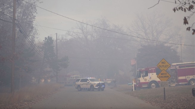 Crews battling New Jersey wildfires in driest conditions in nearly 120 years