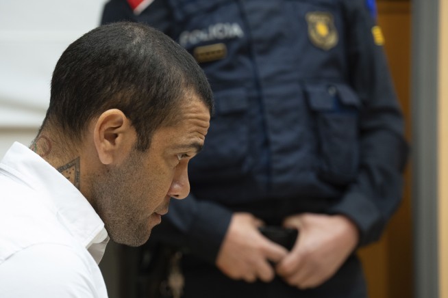 Soccer star Dani Alves found guilty of rape, sentenced to four and a half years in prison