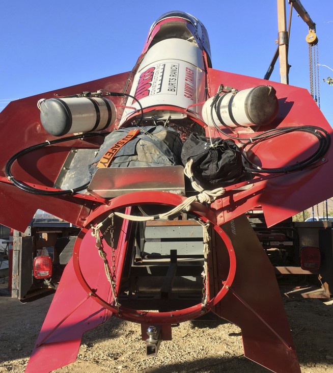 Self-taught rocket scientist plans to launch over ghost town