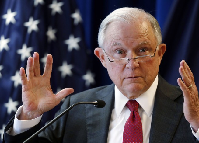 Trump attacks Sessions, suggests DOJ hurt GOP in midterms