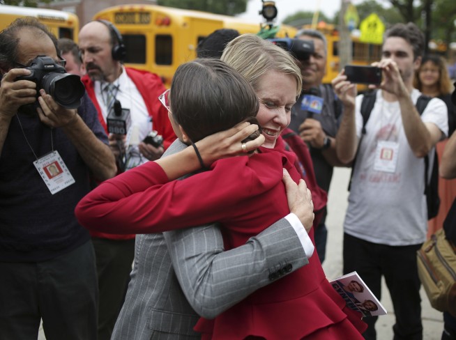 Nixon hopes for big upset in primary battle with Cuomo