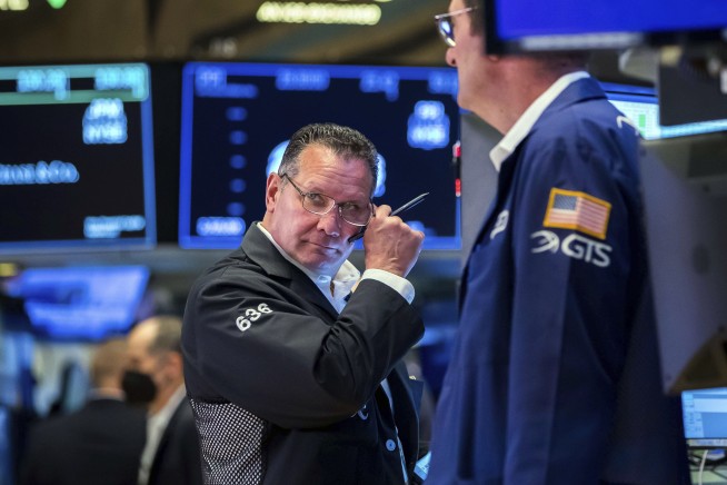 Stocks slip on Wall Street as messy May comes to a close