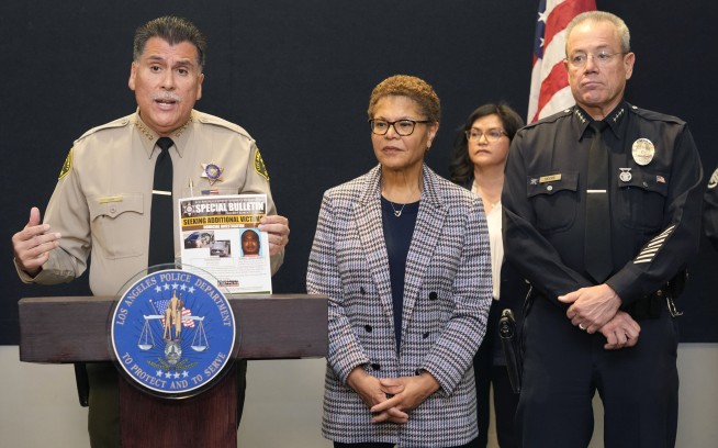 Authorities identify suspect in killing of 3 homeless men in Los Angeles