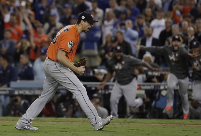 Astros win 1st World Series crown, top Dodgers 5-1 in Game 7